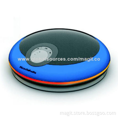 Bluetooth stereo speaker, wireless mini portable, with 4400mA power bank, manufacturer